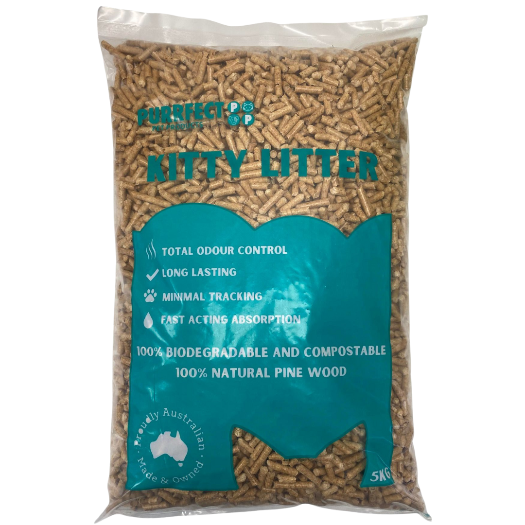 Pine Kitty Litter 5kg Purrfect Pet Products